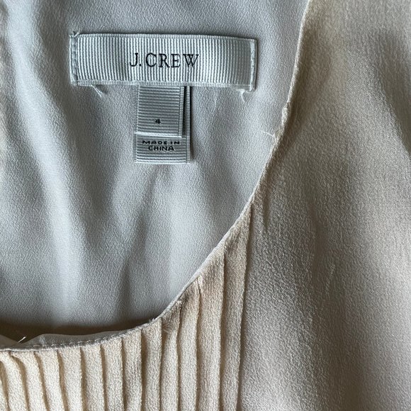 J.CREW Silk Sequin Sleeveless Blouse - Picture 5 of 8